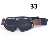 Safety shockproof sports goggles 复古风镜