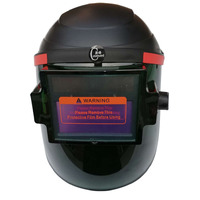 Маска защитная сварочная с автоматическим затемнением для аргонно-дуговой сварки, 29*30*20 см, толщина 1.5 мм