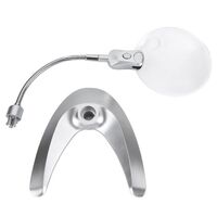 Лупа настольная с подсветкой 5B-3-XX, увеличение: 2,5Х, 2Х, 1,8Х, 6Х