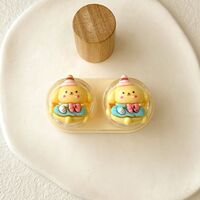 Mini soft contact lens kit retractable W-CT21蝴蝶结头