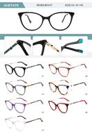 Оправа пластиковая из ацетата женская с флексом B3157-DA