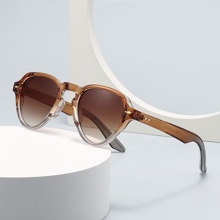 Plastic round sunglasses Elit 6062-EL