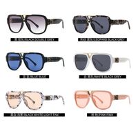 Plastic + metal square sunglasses Elit 3181-EL
