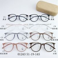 Hybrid frame, metal + TR90, with Blue Block coating SANTA 01243