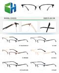 Metal nylor frame with spring hinges CH6002-DA