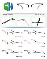 Metal nylor frame with spring hinges CH6002-DA
