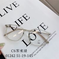 Hybrid frame, metal + TR90, with Blue Block coating SANTA 01242