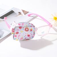 Окклюдер трёхмерный на очки, детская глазная мультипликационная маска при амблиопии, косоглазии, после операции