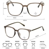 Оправа пластиковая из материала TR90 с линзами Blue Ray Cut MAMO M3721