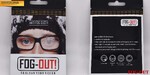 Влажные одноразовые салфетки-антифог для защиты очков от запотевания FOG-OUT