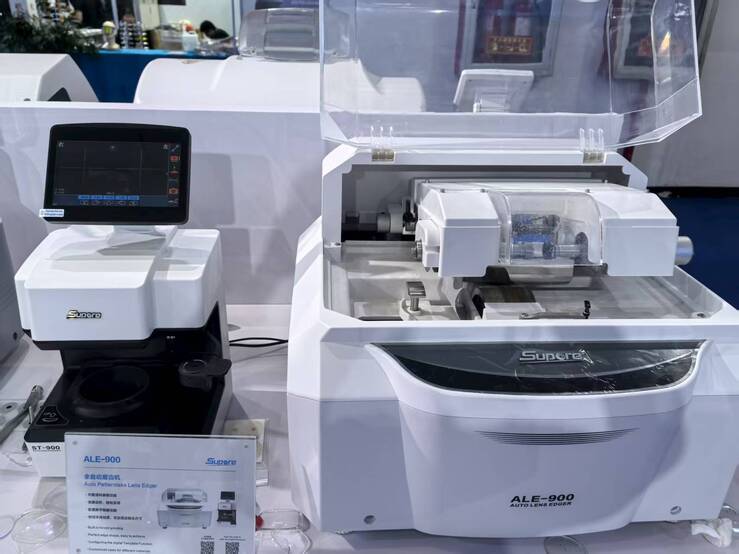 Станок-автомат для обработки линз ALE-900+ST-900 (2 вида кругов на выбор), леску и винты не обрабатывает