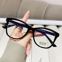 Plastic glasses with blue light protection for women 28013-PN