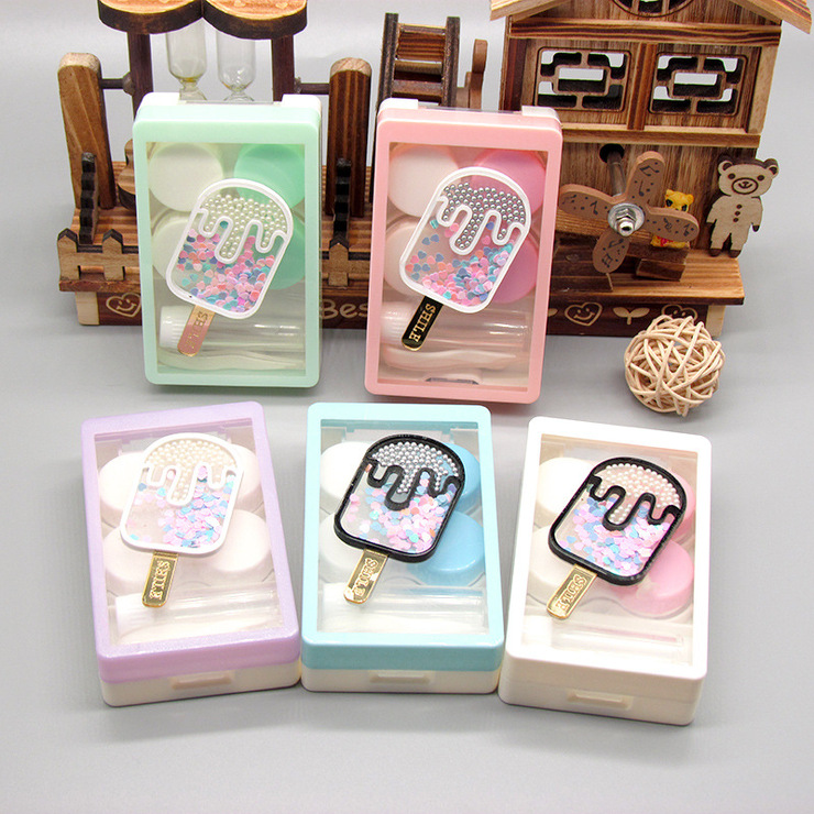 Мининабор с контейнерами для хранения контактных линз XF6092, 2шт