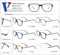 Оправа пластиковая из ацетата TR90 + металл с флексом D1515-DA