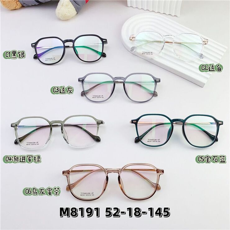 Hybrid metal + TR90 frame SANTA M8191