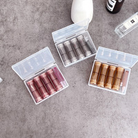 Мининабор с контейнерами для хранения контактных линз Y114, 4шт