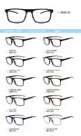 TR90 plastic eyeglasses frame for men FE10-21