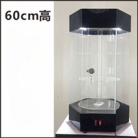 Acrylic desktop rotating display stand for glasses, frames, cases and accessories 62037204-3, size 60 * 35 cm