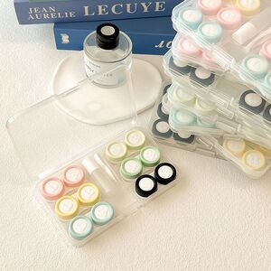 Soft contact lens kit with 6 containers KD22六副装