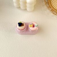 Mini soft contact lens kit retractable W-CT12蛋糕款