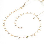 Hand-made zircon eyeglass chain GL1045