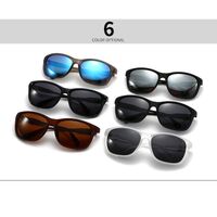 Пластиковые поляризационные солнцезащитные очки с квадратными линзами Elit 2397-EL