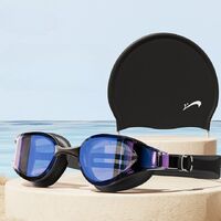 Swimming waterproof anti-fog goggles, diopters from -2.00 to -6.00, YJ09-YU