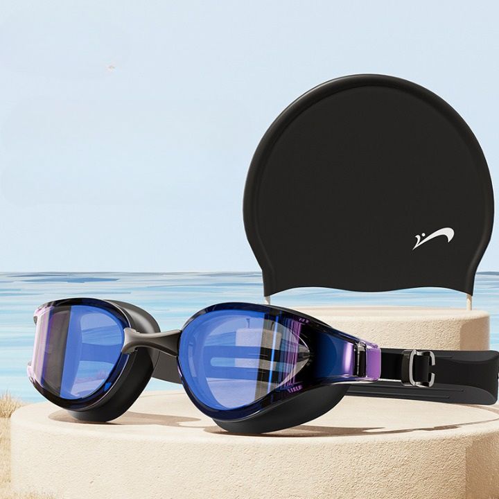 Swimming waterproof anti-fog goggles, diopters from -2.00 to -6.00, YJ09-YU