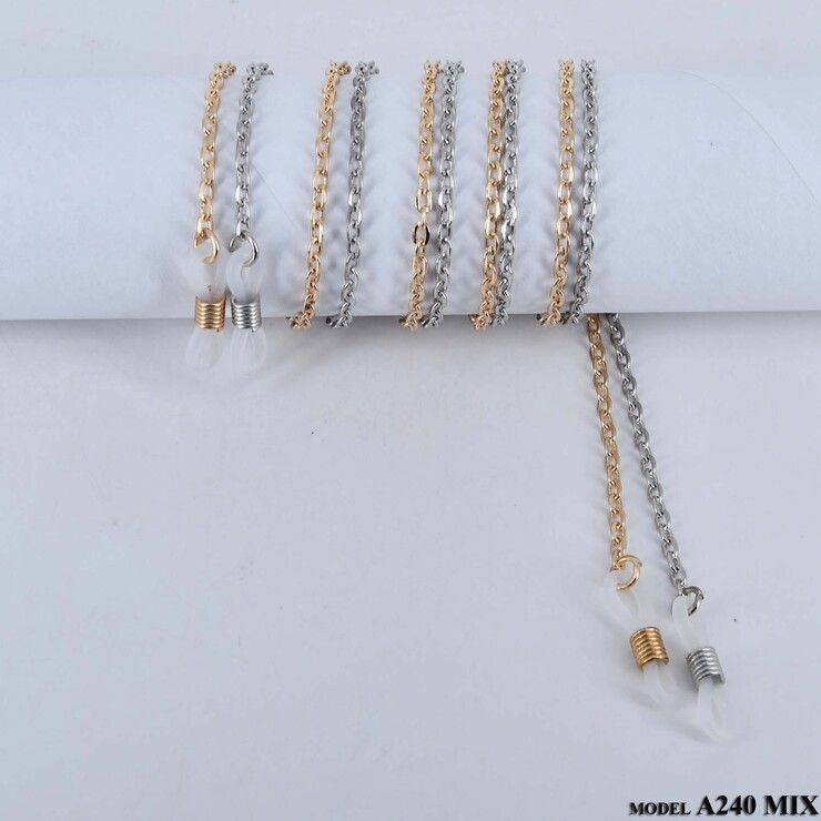 Eyeglasses metal chain A-240