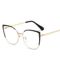 Metal glasses with blue light and UV protection 9709-GT