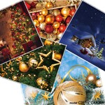 Салфетка MIX в упаковке для ухода за очками с принтом, материал микрофибра, в индивидуальной упаковке C31 НГ Сказка, 17,5 *14,5 см