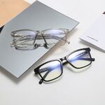 Очки пластиковые TR90 с защитой от синего света Blue Block, корейский дизайн TR6027-KZ