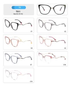 Оправа пластиковая из TR90 женская с флексом T911-DA