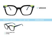 Plastic acetate eyeglasses frame for women WD4224