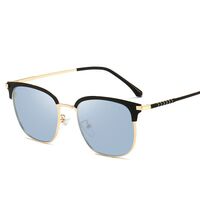 Очки металлические фотохромные с защитой от синего света 9659-GT