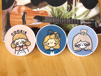 Kit for soft contact lenses (Kits for contact lenses) HQXF008-5Cartoon