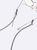 Glasses chain with hollow stars GM158