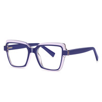 Plastic TR90 frames for glasses with Blue Ray Cut protection and flex hinges FOCUS FCS2215