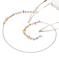 Fashion glasses chain natural lapis lazuli GL1205