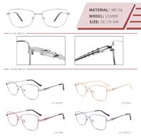 Оправа металлическая с флексом LE8809-DA