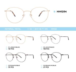 Metal men's frame for glasses MM1094