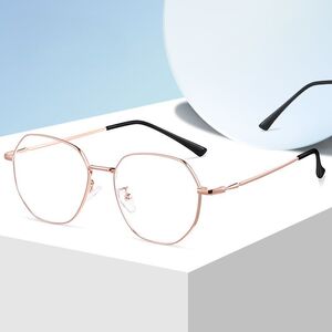 Metal glasses with Blue ray cut 2897-3-GT