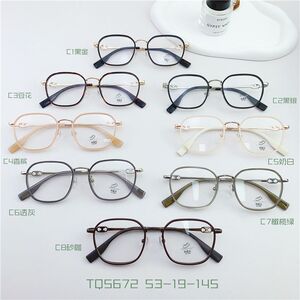 Оправа гибридная, металл + TR90, линзы с Blue Block покрытием SANTA TQ5672