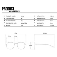 Очки пластиковые женские с защитой от синего света 1294-31046-3673-PN
