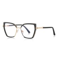Metal + TR90 plastic Blue Blocker glasses frame for women with UV and blue light protection lenses More FCS3154