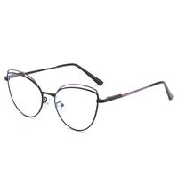Metal glasses with blue light and UV protection 9745-GT