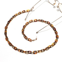 Retro fashion acrylic black glasses chain GB136(1)