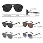 Polarized plastic sunglasses with spring hinhes Enrique Cavaldi EC9809