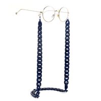 Acrylic non-slip chain, concave shape, for glasses and masks GB012