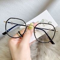 Metal + TR90 Blue Block glasses with blue light protection FENQI F0672